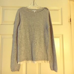 Gap sweater with raffle trim